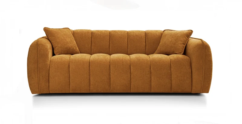 FREJUS Canapé convertible 3 places - Velours