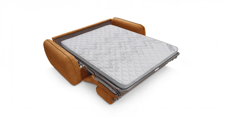 FREJUS Canapé convertible 3 places - Velours