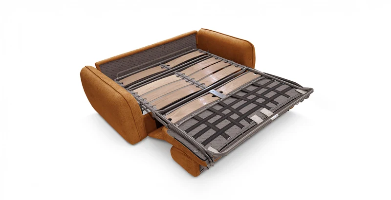 FREJUS Canapé convertible 3 places - Velours