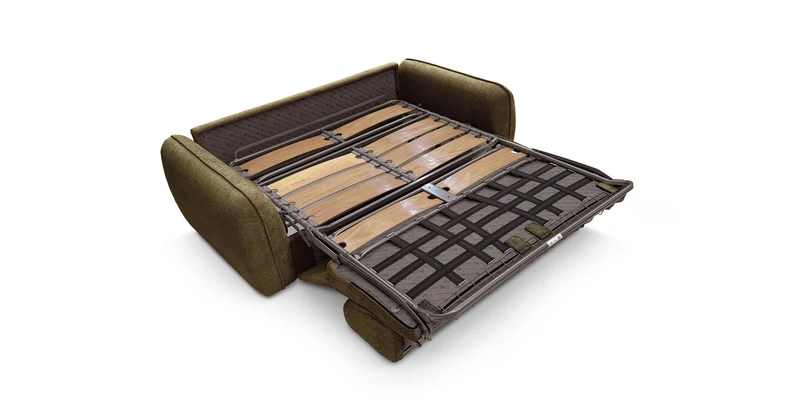 FREJUS Canapé convertible 3 places - Velours