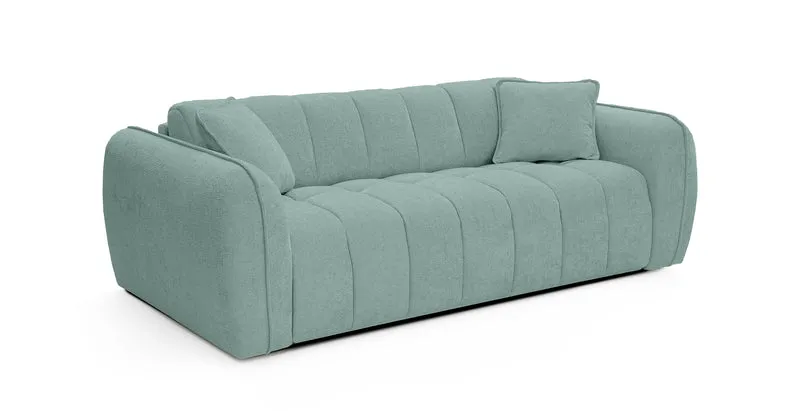FREJUS Canapé convertible 3 places - Velours