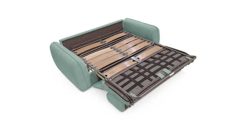 FREJUS Canapé convertible 3 places - Velours