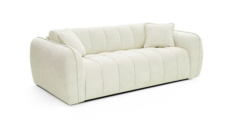 FREJUS Canapé convertible 3 places - Velours
