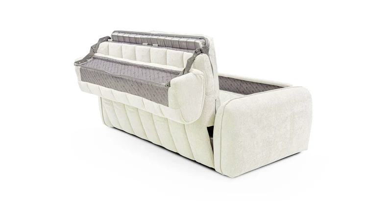 FREJUS Canapé convertible 3 places - Velours