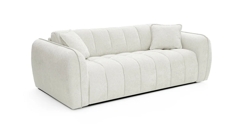 FREJUS Canapé convertible 3 places - Velours