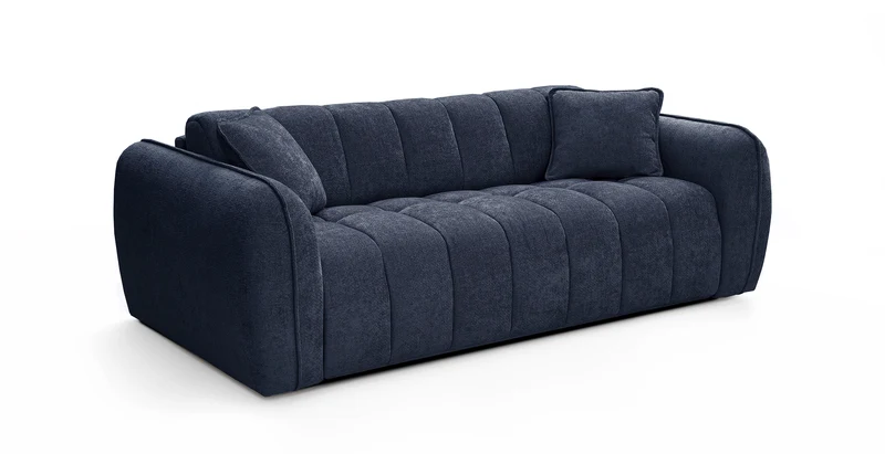 FREJUS Canapé convertible 3 places - Velours