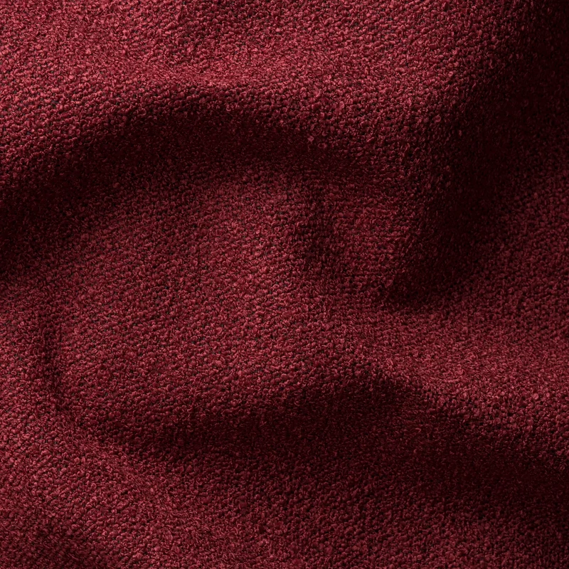TRAPEZE Canapé convertible 4 places - Tissu bouclette
