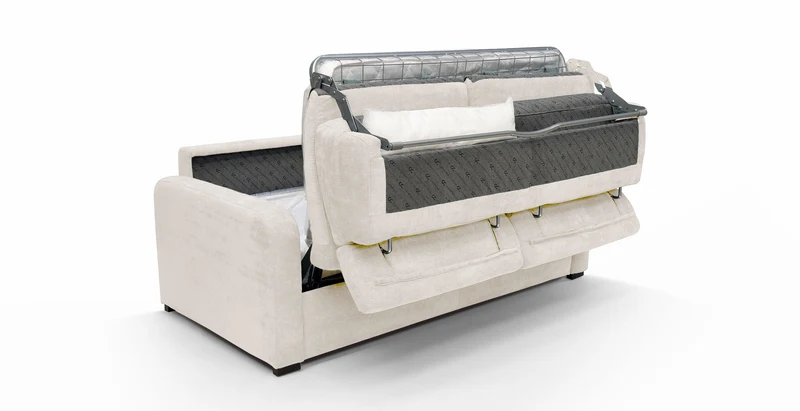 FORLI - Canapé convertible 4 places - Velours