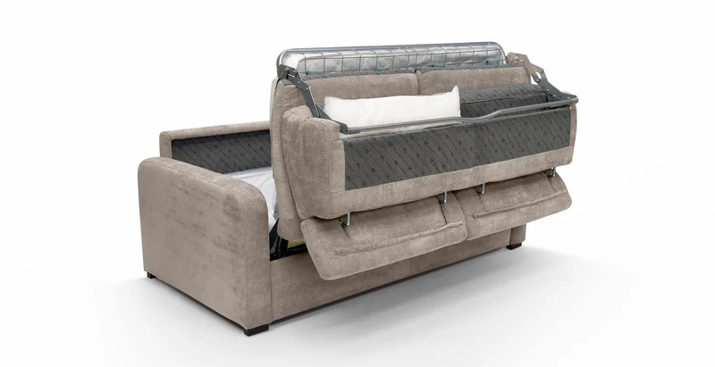FORLI - Canapé convertible 4 places - Velours