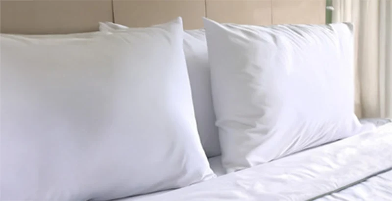2 Oreillers Zen 50 x 70 cm + protège matelas