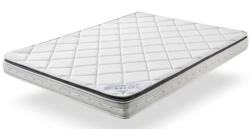 Matelas Confort hôtel NUAGE avec Surmatelas - Quotidien - 120 x 190cm