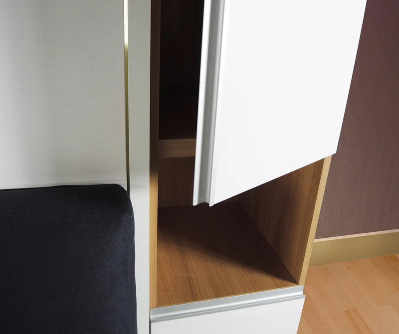 KETIAM SOFA Mélaminé Blanc