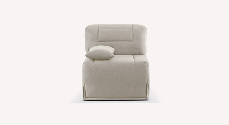 Fauteuil SIMONE Preston Gris clair