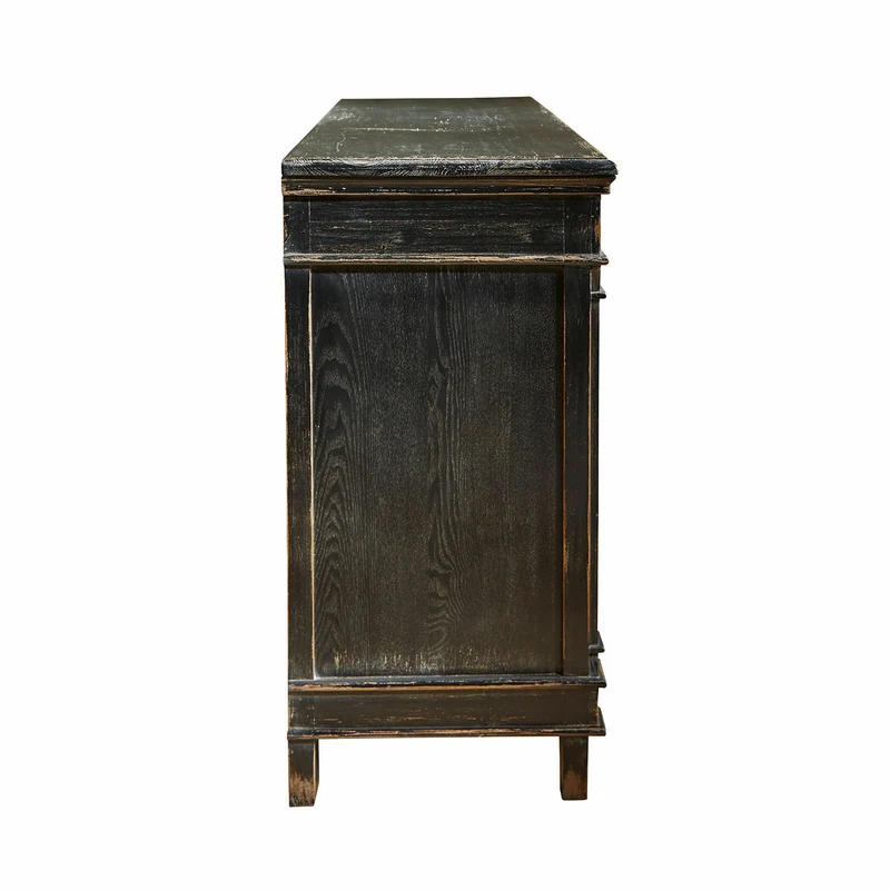 Buffet bas LOBERON Chaveline noir vieilli