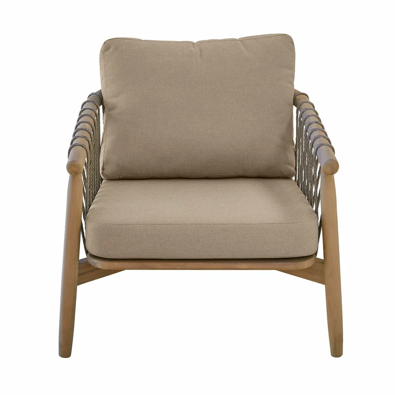 Lot de 2 fauteuils LOBERON FSC®-100% Thornwick beige
