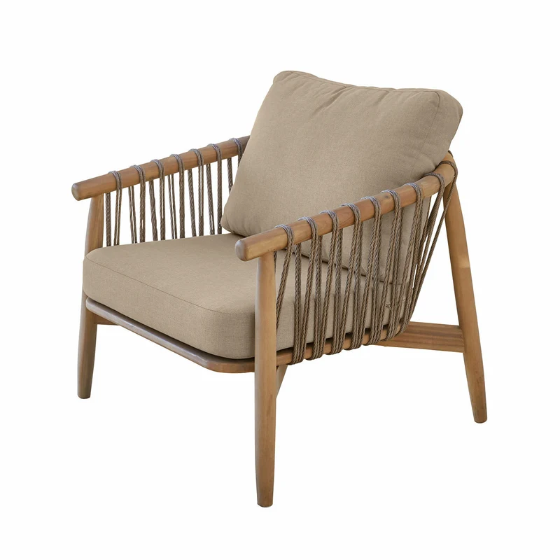 Lot de 2 fauteuils LOBERON FSC®-100% Thornwick beige