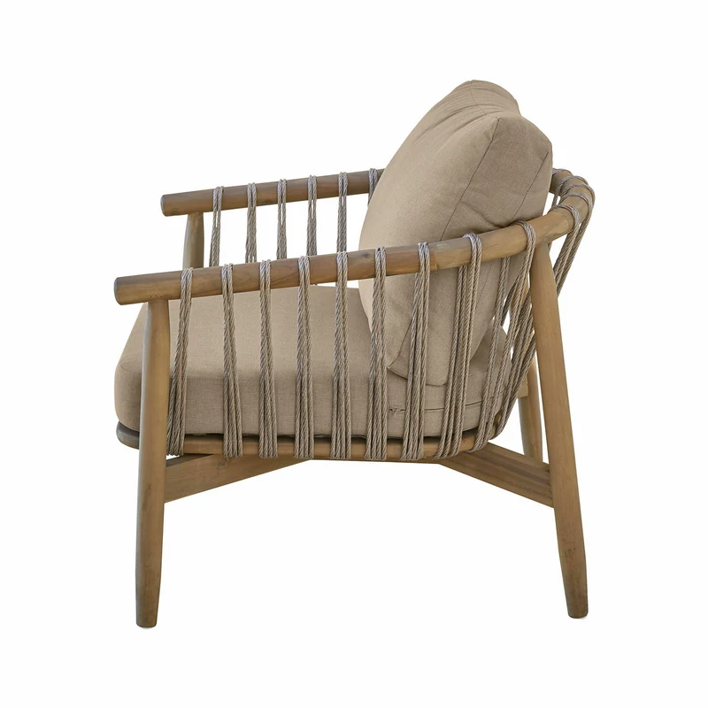 Lot de 2 fauteuils LOBERON FSC®-100% Thornwick beige
