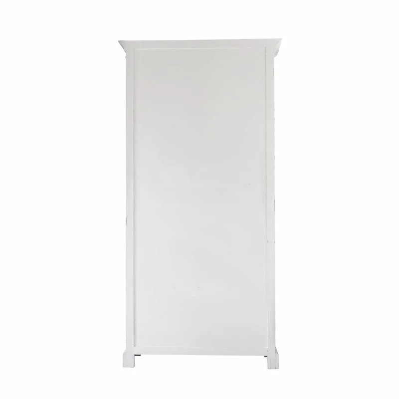 Vitrine Philippe 2 portes bois gris vieilli Loberon