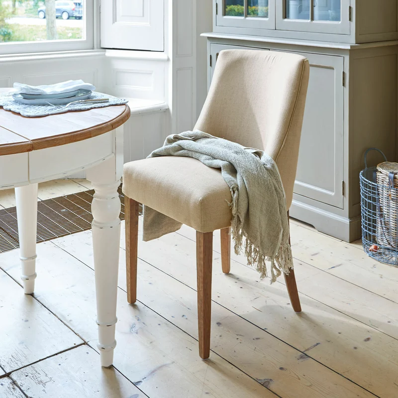 Lot de 2 chaises Loberon OPIREL Crème