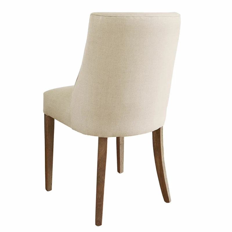 Lot de 2 chaises Loberon OPIREL Crème