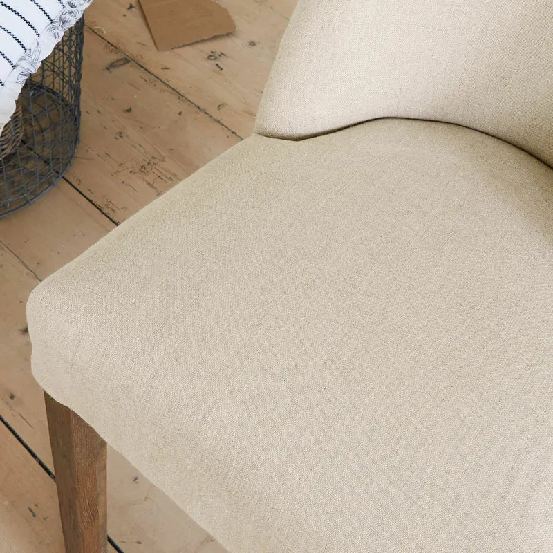 Lot de 2 chaises Loberon OPIREL Crème
