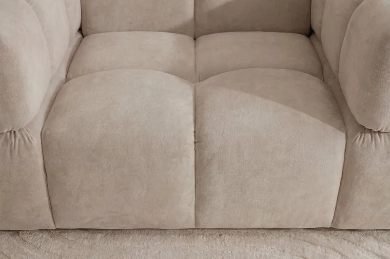 GUSTAVE Fauteuil - Tissu velours