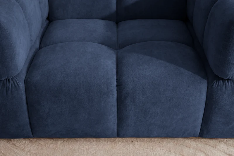 GUSTAVE Fauteuil - Tissu velours