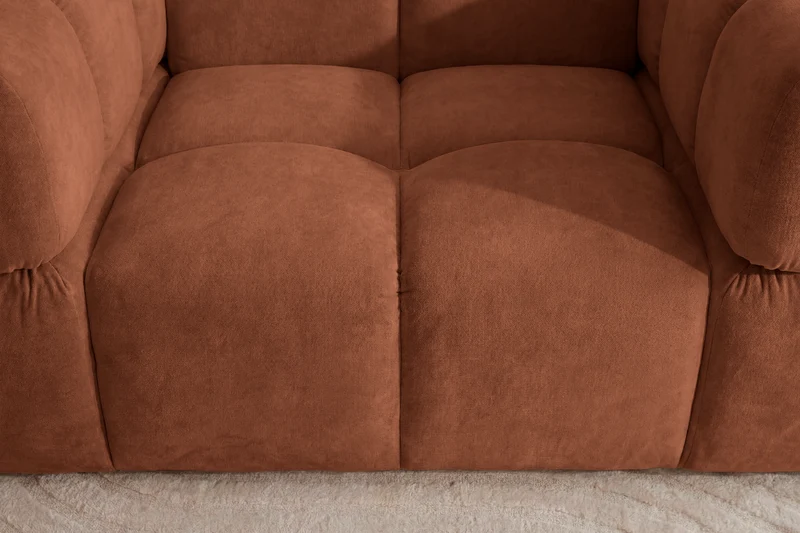 GUSTAVE Fauteuil - Tissu velours