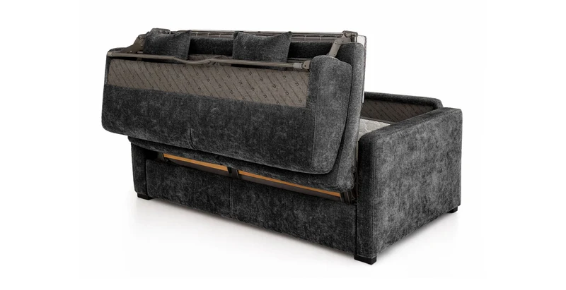 PALAVAS - Grand canapé convertible 4 places - Velours