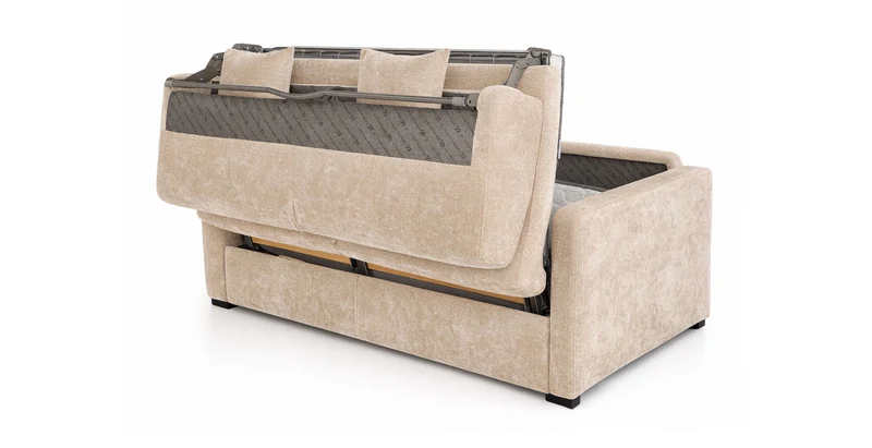 PALAVAS - Grand canapé convertible 4 places - Velours