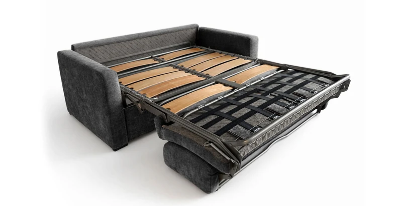 PASSY - Canapé convertible 4 places - Velours