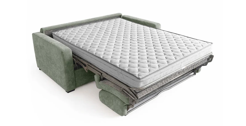 PASSY - Canapé convertible 4 places - Velours