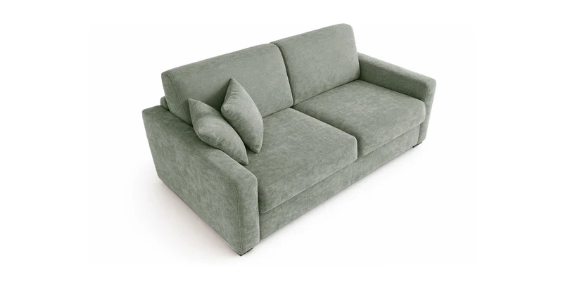 PASSY - Canapé convertible 4 places - Velours