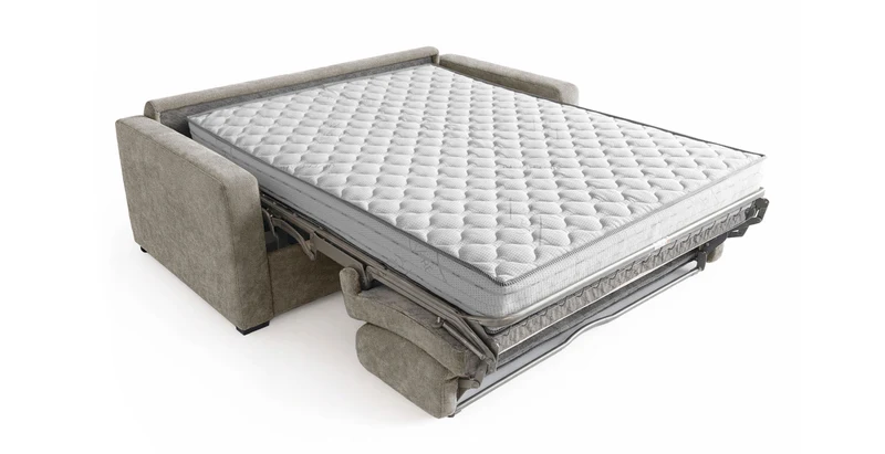 PASSY - Canapé convertible 4 places - Velours