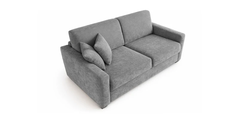 PASSY - Canapé convertible 4 places - Velours