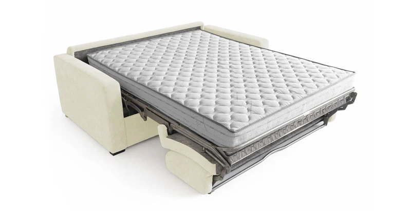 PASSY - Canapé convertible 4 places - Velours