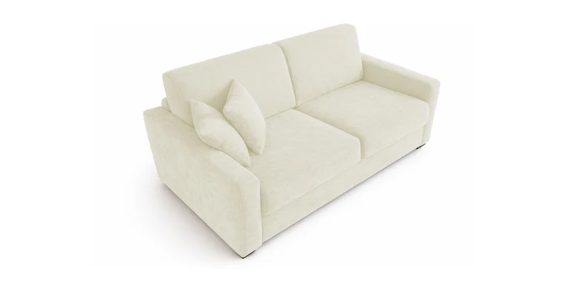 PASSY - Canapé convertible 4 places - Velours