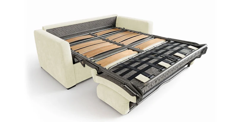 PASSY - Canapé convertible 4 places - Velours