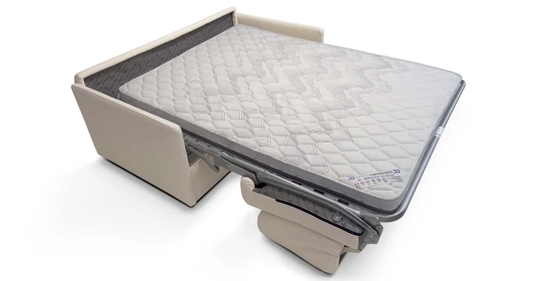 LOGNES - Canapé convertible 3 places - Tweed
