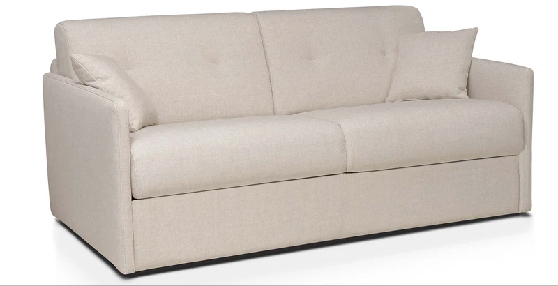 LOGNES - Canapé convertible 3 places - Tweed