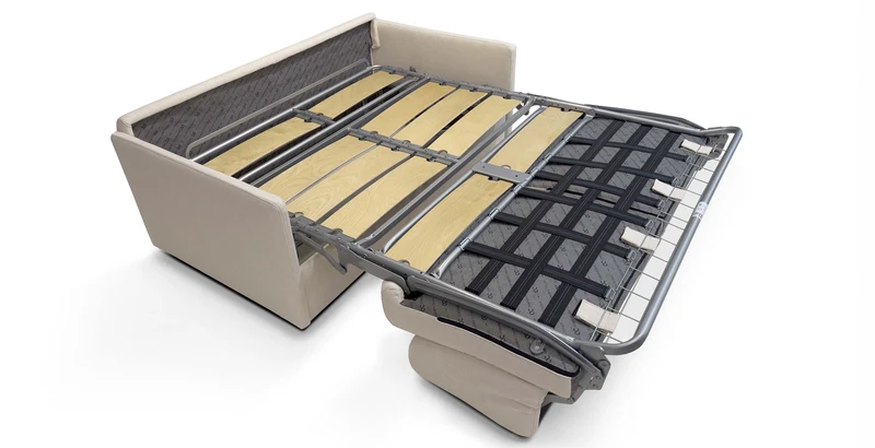 LOGNES - Canapé convertible 3 places - Tweed