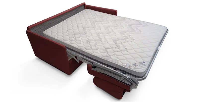 LOGNES - Canapé convertible 3 places - Tweed