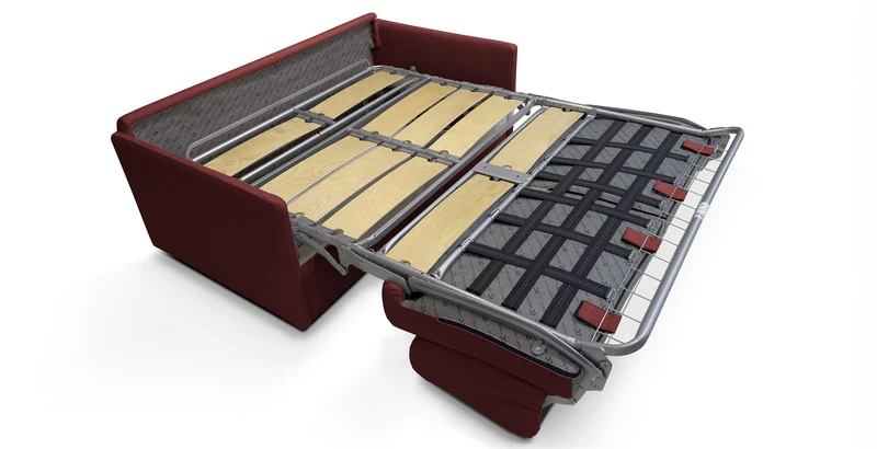 LOGNES - Canapé convertible 3 places - Tweed