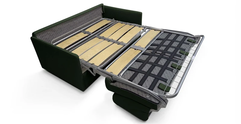 LOGNES - Canapé convertible 3 places - Tweed