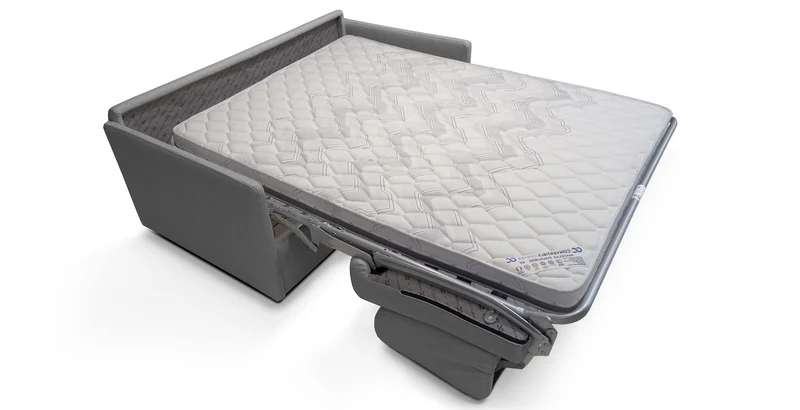 LOGNES - Canapé convertible 3 places - Tweed