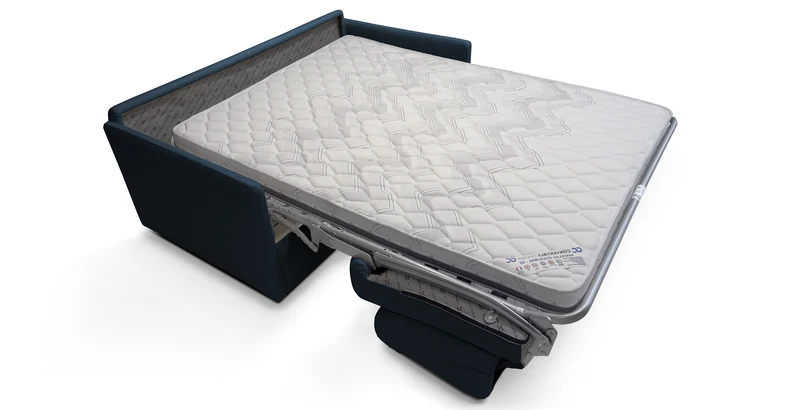 LOGNES - Canapé convertible 3 places - Tweed