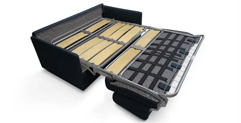 LOGNES - Canapé convertible 3 places - Tweed