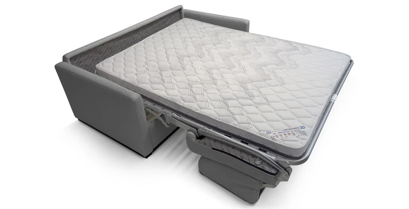 LOURDES - Canapé convertible 3 places - Tweed