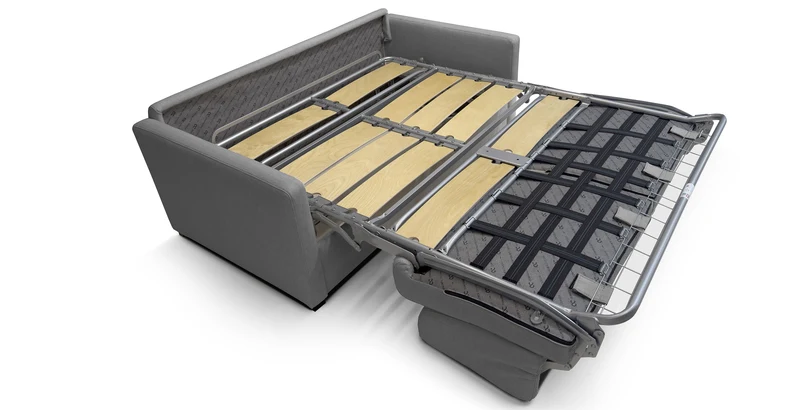 LOURDES - Canapé convertible 3 places - Tweed