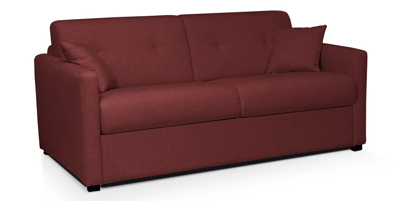 LOURDES - Canapé convertible 3 places - Tweed